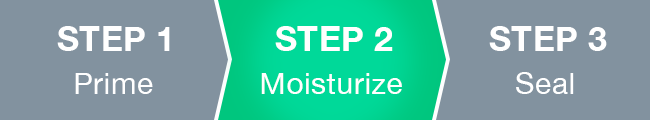 Step 2 - Moisturize
